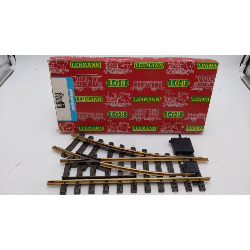 LGB 1205 G Scale 30 Right Hand Electric Switch Turnout EX/Box