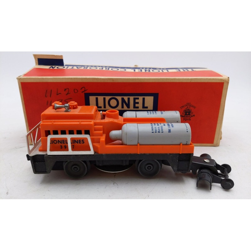 Lionel 3927 Vintage Postwar Motorized Track Cleaner Car #3927 VG/Box