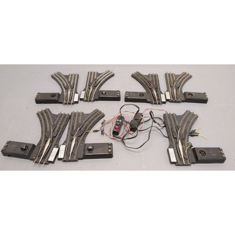 Lionel O22 Vintage Left Hand & Right Hand Remote Switch Turnouts [7]