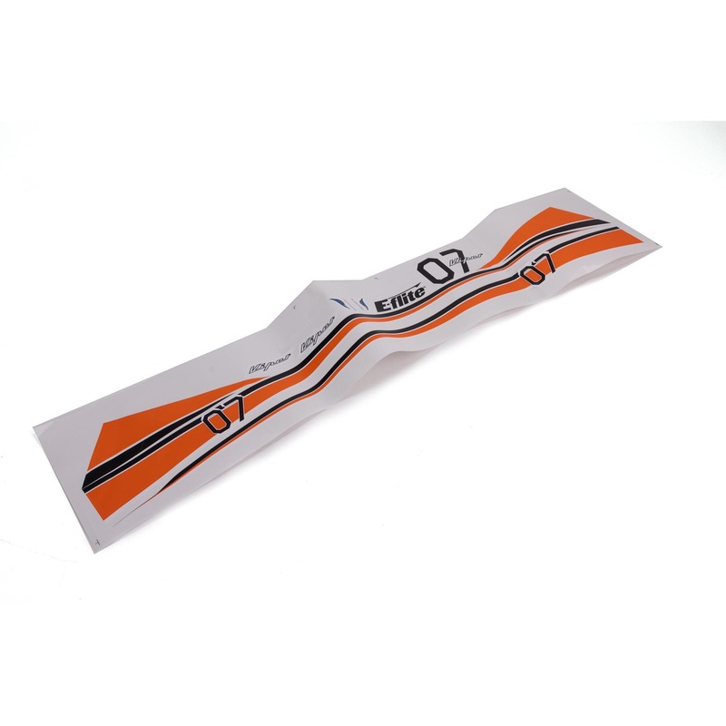 E-flite EFL077505 Orange Viper 70mm Decal Sheet