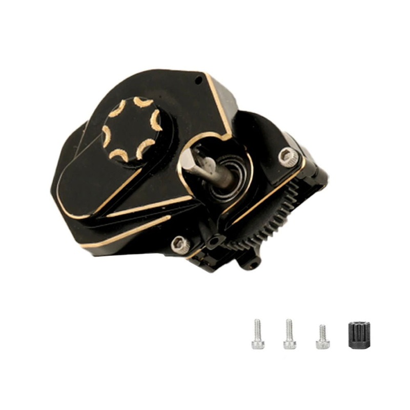 Integy C32739 Axial SCX24 Brass Machined 30g Main Center Gearbox with Internals