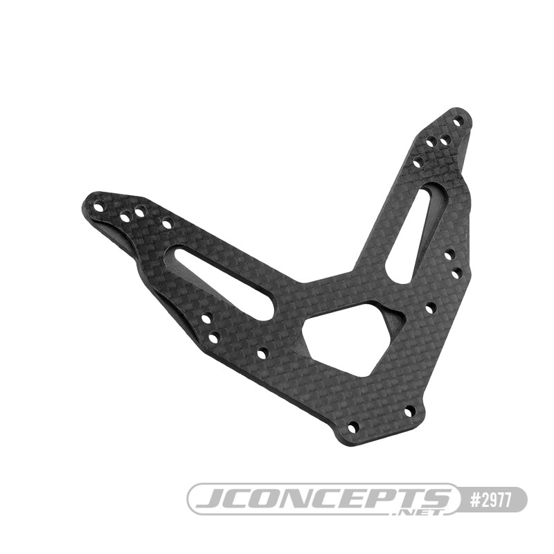 Jconcepts 2977 RC10T2 3.0mm Carbon Fiber Rear Shock Tower