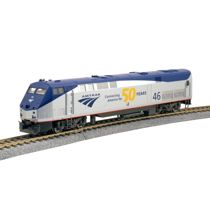 Kato 37-6112-LS HO Amtrak Ph V Late GE P42 Genesis Diesel Loco w/Sound #46