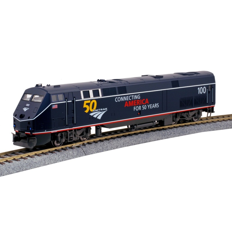 Kato 37-6113-LS HO Amtrak GE P42 Genesis Diesel Locomotive w/Sound #100