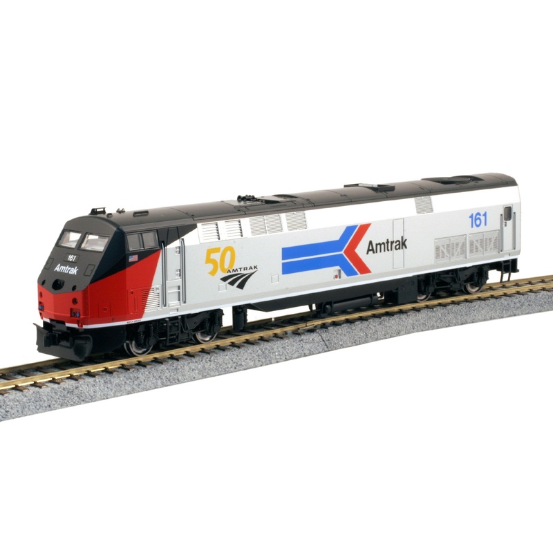 Kato 37-6114-LS HO Amtrak GE P42 Genesis Diesel Locomotive w/Sound #161
