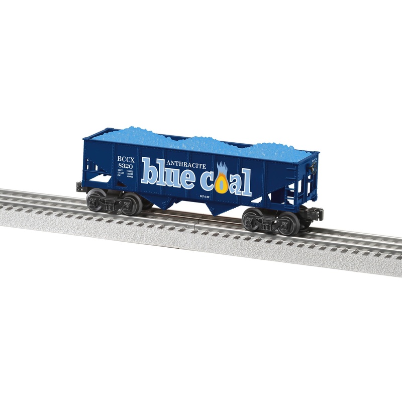 Lionel 2428320 O Blue Coal Co. Hopper with Coal Load #8320