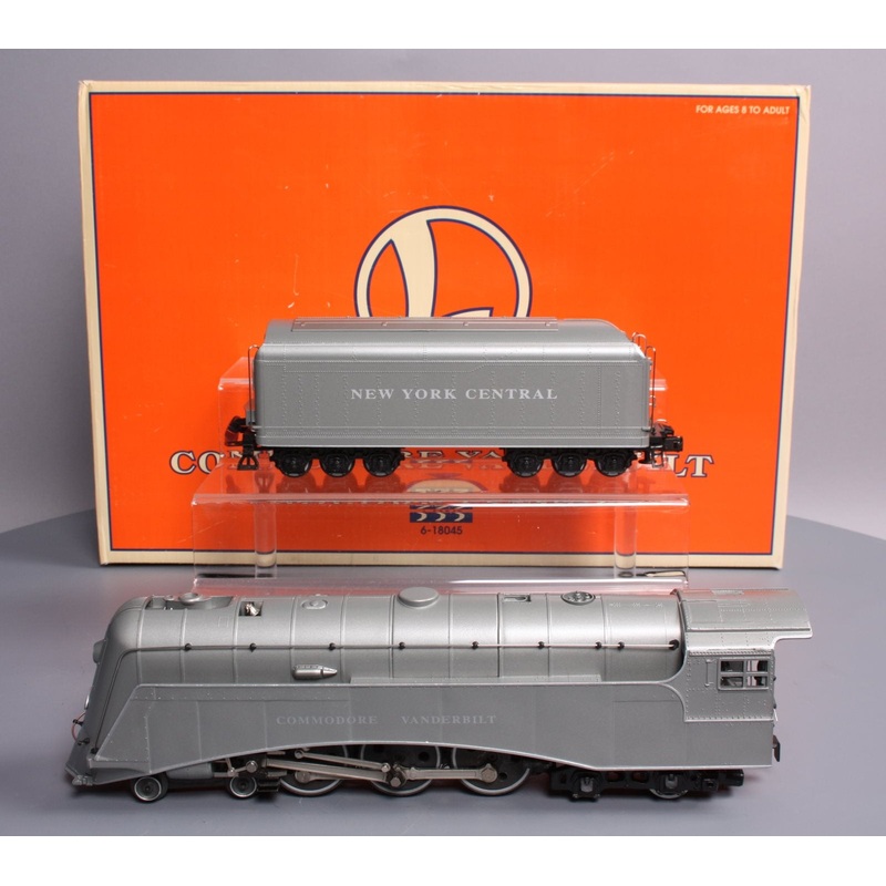 Lionel 6-18045 O Gauge NYC Commodore Vanderbilt 4-6-4 Steam Locomotive & Tender LN/Box