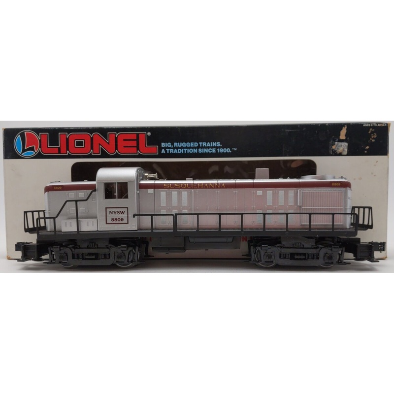 Lionel 6-18809 O Susquehanna RS-3 Diesel Locomotive W/Display Case #8809 EX/Box