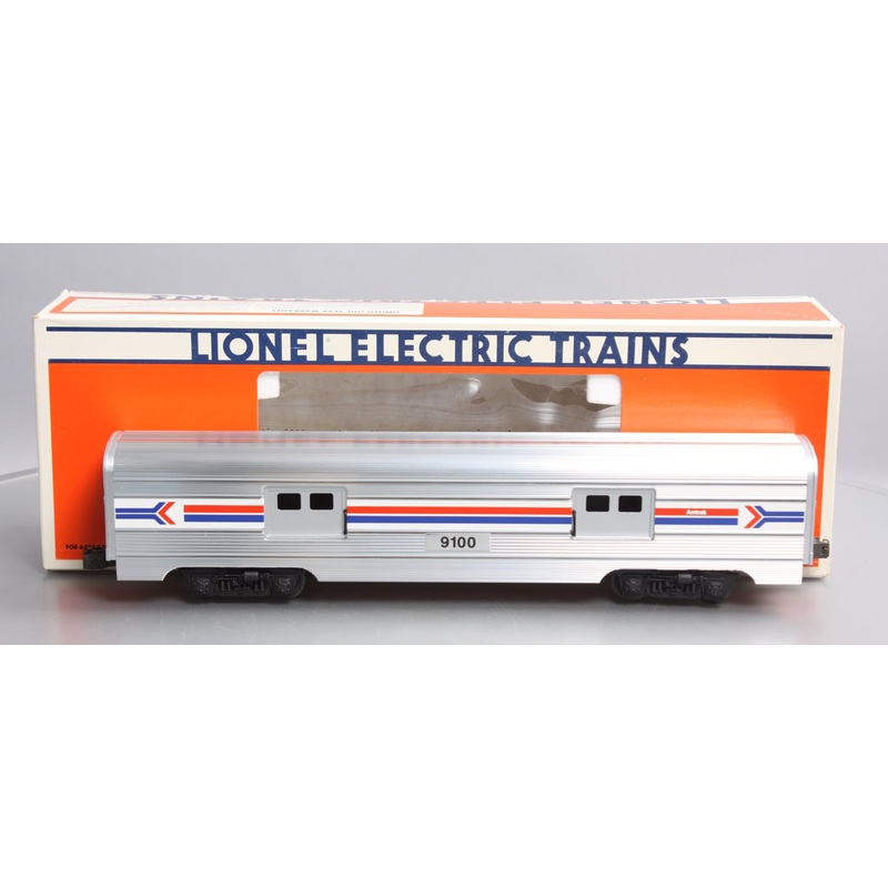 Lionel 6-19100 O Gauge Amtrak Aluminum Baggage Car NIB