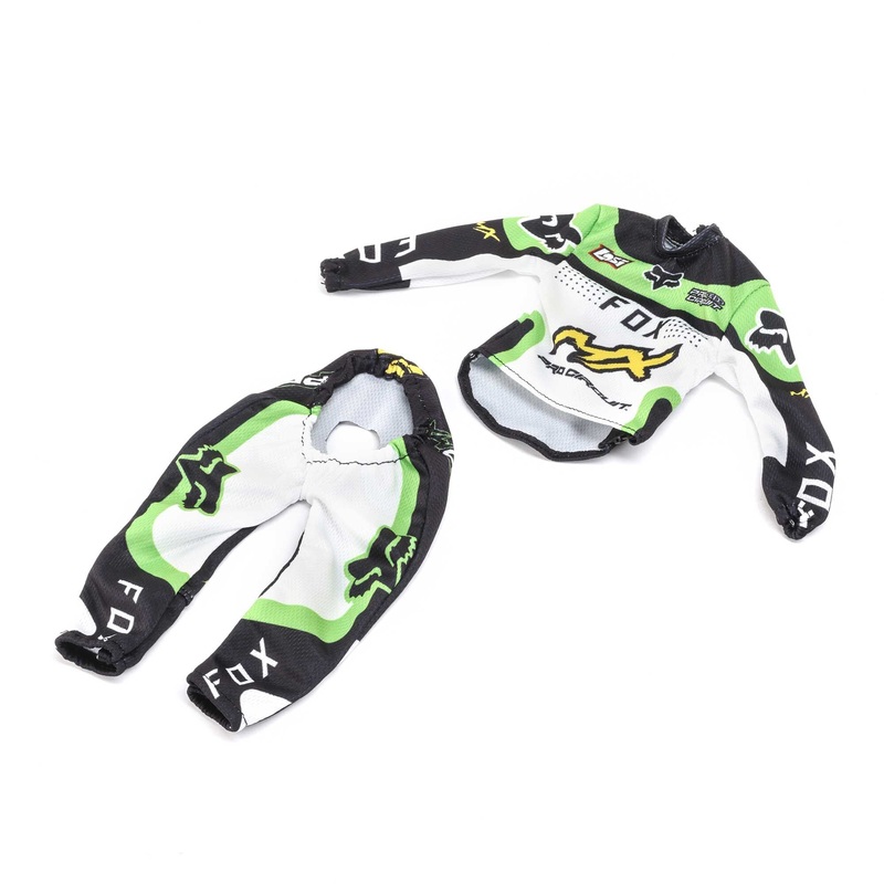 Losi LOS260010 PM-MX/SM Pro Circuit Rider Jersey Set