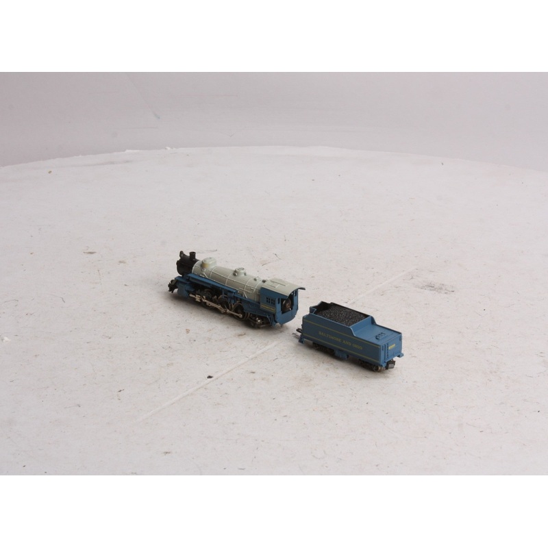 Rivarossi 9132 N Scale Baltimore and Ohio 4-6-2 Steam Locomotive and Tender LN/Box