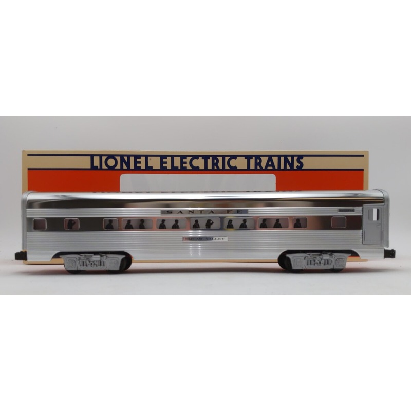 Lionel 6-19112 O Gauge Santa Fe Squaw Valley Pullman Aluminum Passenger Car NIB