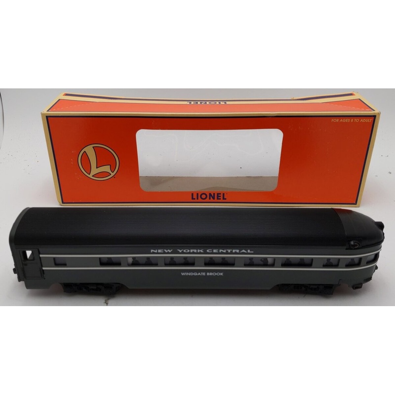 Lionel 6-19175 O Gauge NYC Windgate Brook Aluminum Observation Car #2575 NIB
