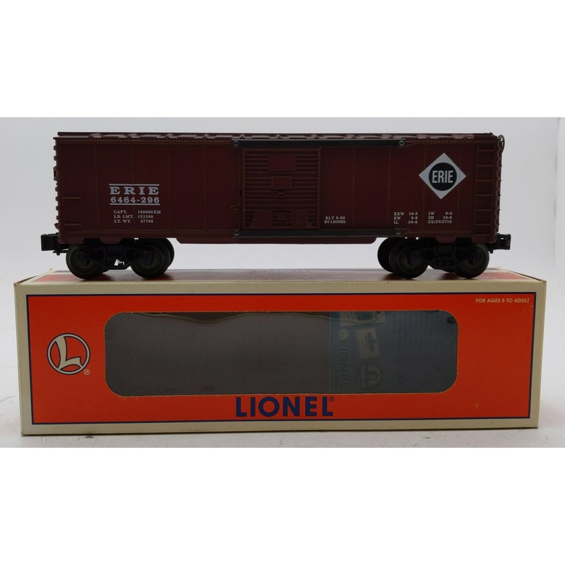 Lionel 6-19283 O Gauge Erie Boxcar #6464-296 LN/Box