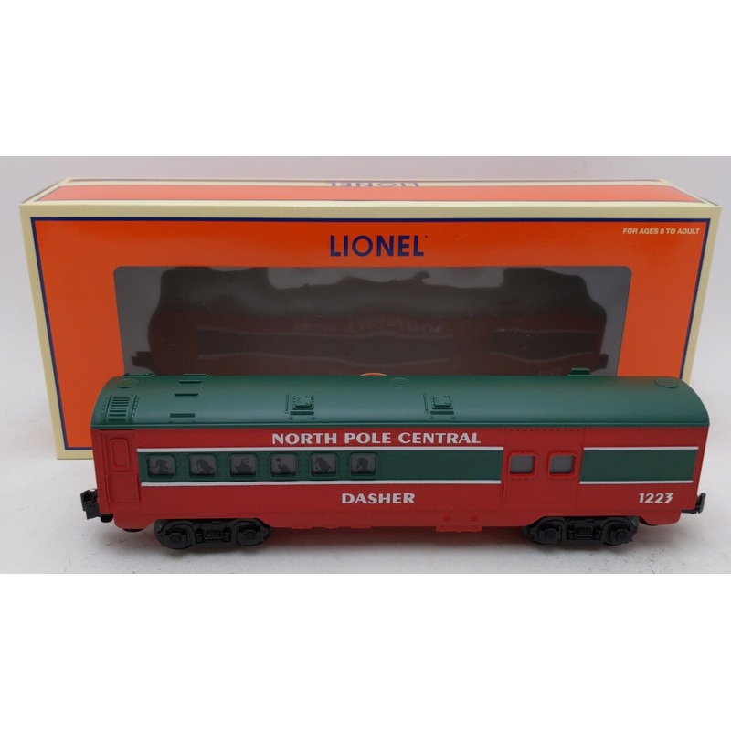 Lionel 6-25182 O-Gauge North Pole Dasher Combo Car #1223 EX/Box
