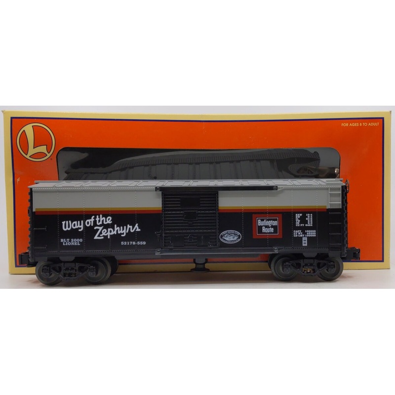 Lionel 6-52178 O Gauge Chicagoland Burlington Operating Uncle Herb Action Car LN/Box