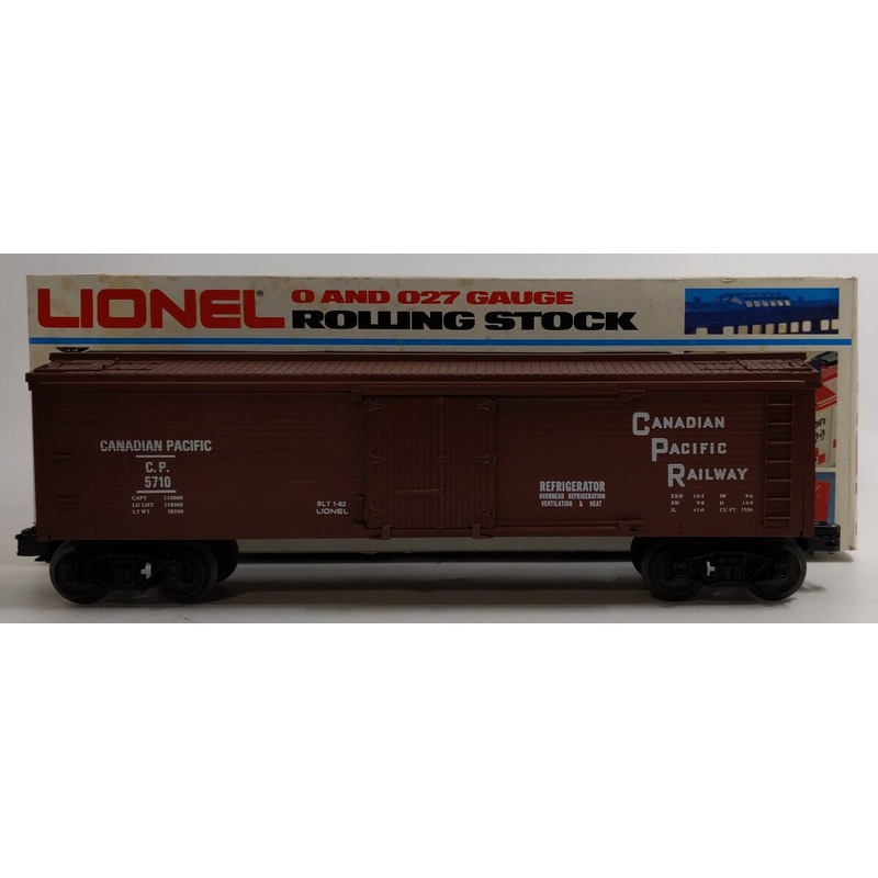 Lionel 6-5710 O Gauge Canadian Pacific Reefer LN/Box