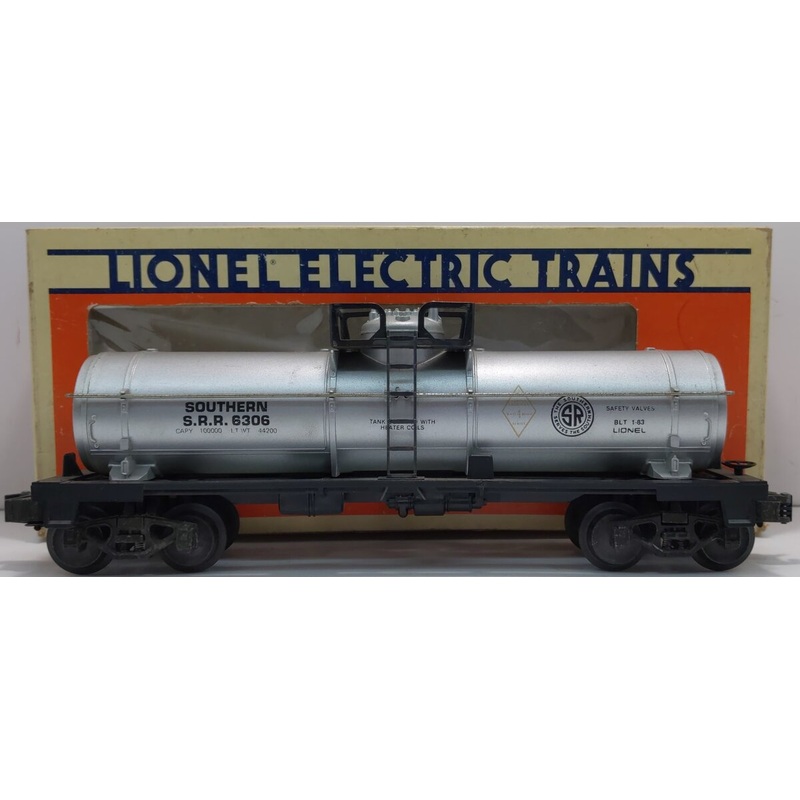 Lionel 6-6306 O Gauge FARR Southern Single-Dome Tank Car #6306 LN/Box