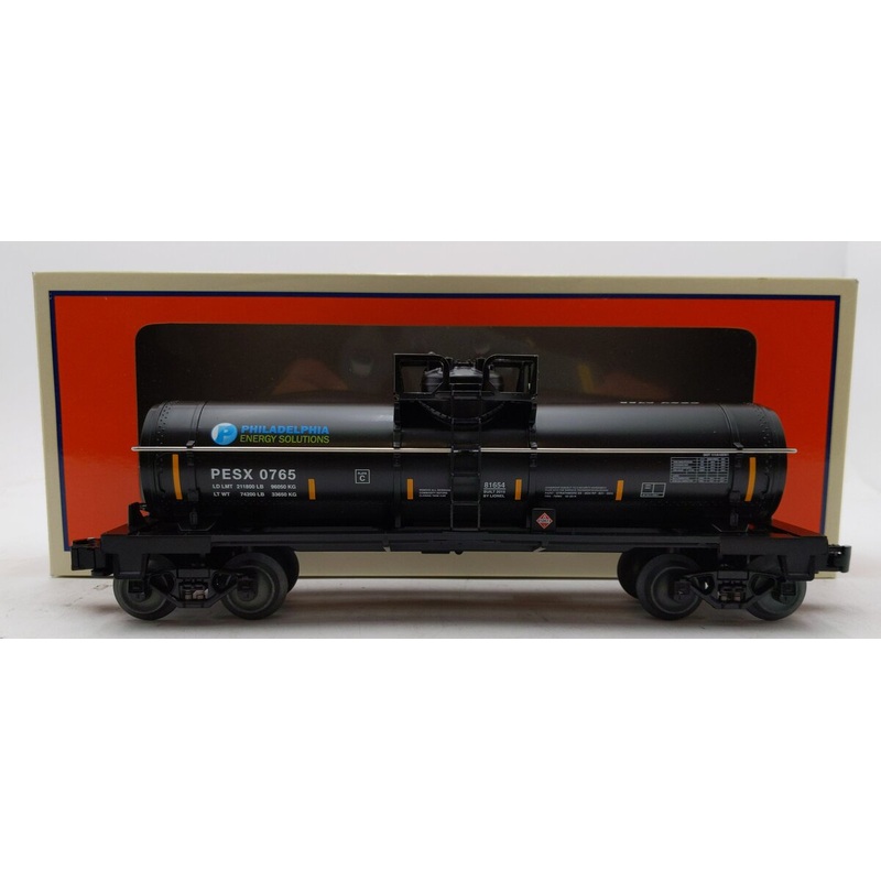 Lionel 6-81654 O Philadelphia Energy Solutions Single Dome Tank Car #0765 NIB