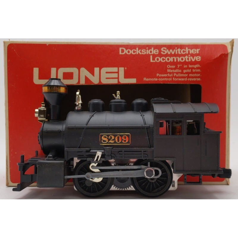 Lionel 6-8209 Pioneer Dockside Steam Locomotive VG/Box