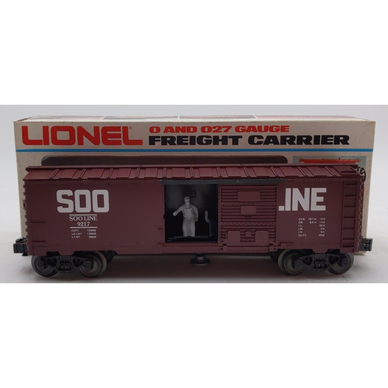 Lionel 6-9217 O Gauge SOO Line Operating Boxcar LN/Box