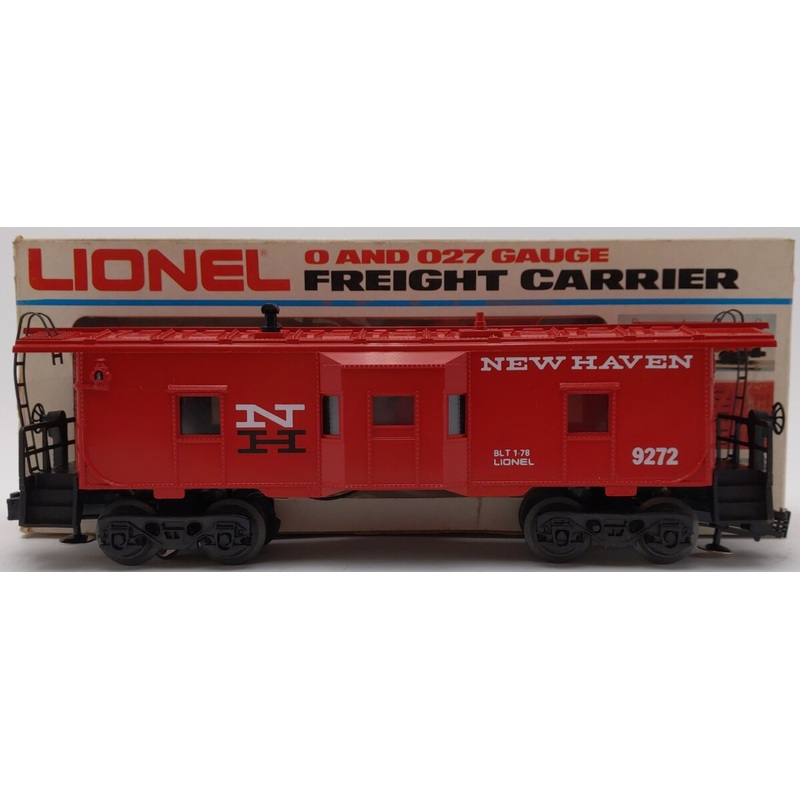 Lionel 6-9272 O Gauge New Haven Bay Window Lighted Caboose EX/Box