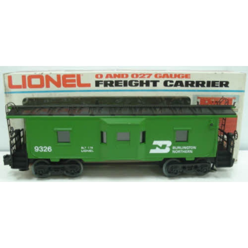 Lionel 6-9326 O Gauge Burlington Northern Bay Window Caboose LN/Box