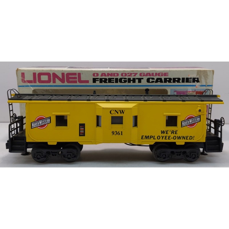 Lionel 6-9361 O Chicago & North Western Bay Window Illuminated Caboose #9361 LN/Box