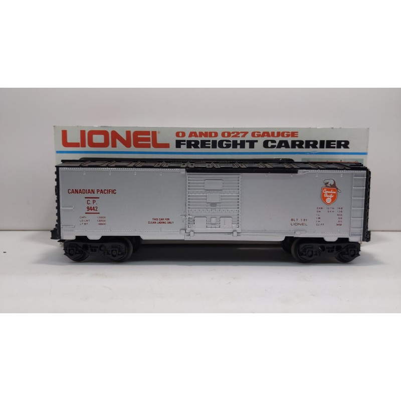 Lionel 6-9442 O Gauge Canadian Pacific Boxcar #9442 LN/Box