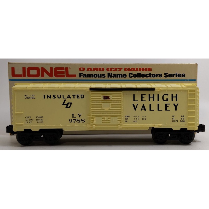 Lionel 6-9788 O Gauge Lehigh Valley Boxcar LN/Box