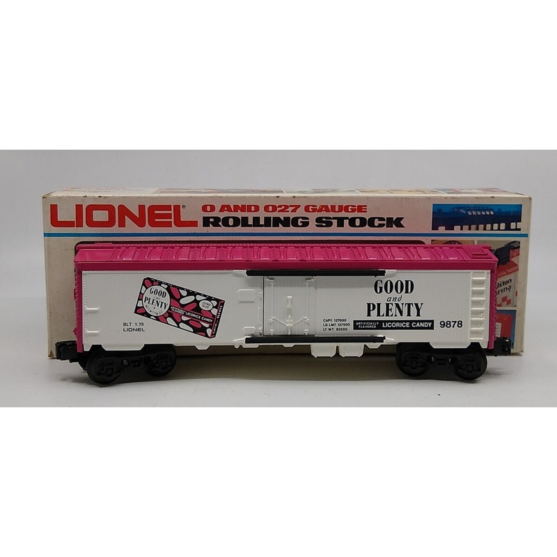 Lionel 6-9878 O Gauge Good & Plenty Billboard Reefer Car LN/Box
