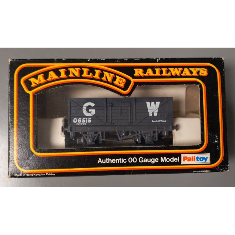 Main Line 37405 OO Gauge Great Western Railway 7 Plank Wagon #06515 EX/Box