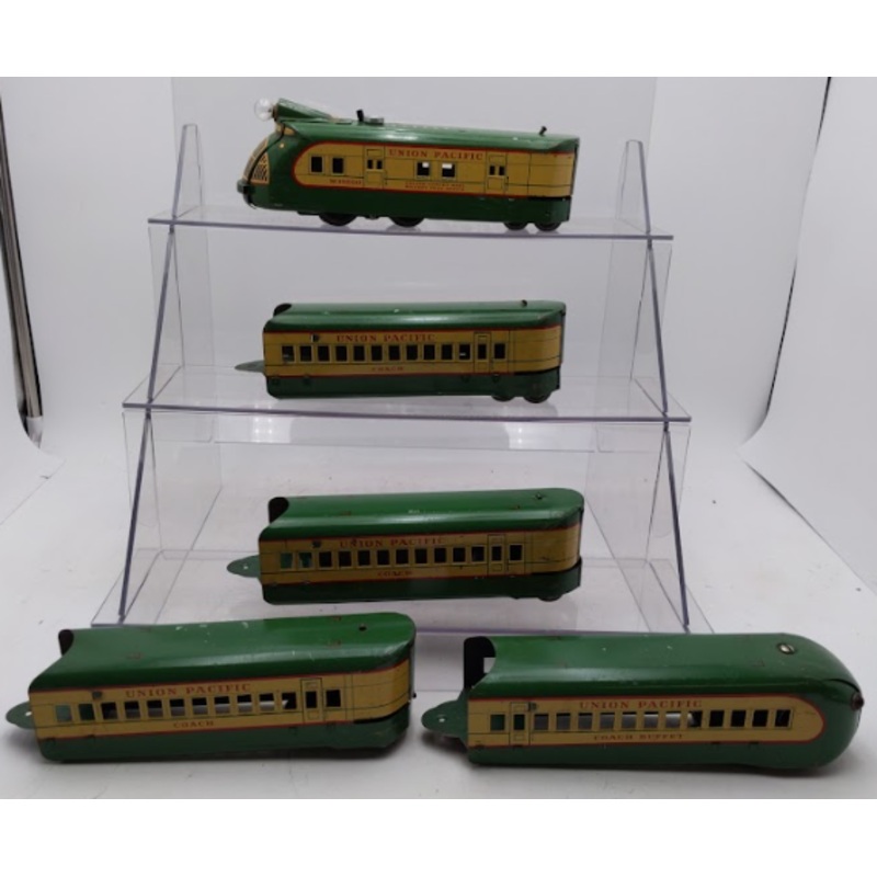 Marx M10000 Vintage O Union Pacific Multi Piece Streamline Set
