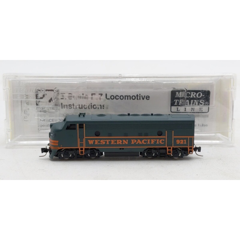 Micro-Trains 98001292 Western Pacific F7A Powered A-Unit Diesel Locomotive #921 LN/Box