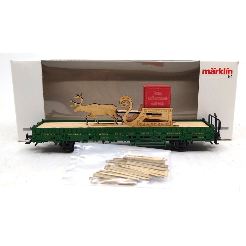 Marklin 48414 HO 2014 Christmas Stake Car NIB
