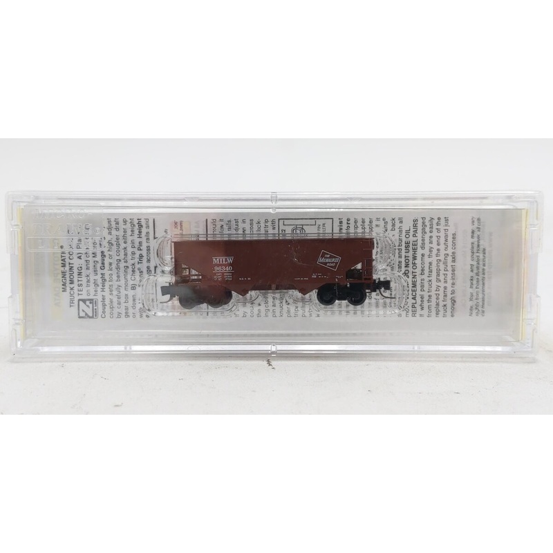Micro-Trains 53300141 Z MILW 33′ O.S. Twin Bay Hopper w/ Coal Load #96340 LN/Box