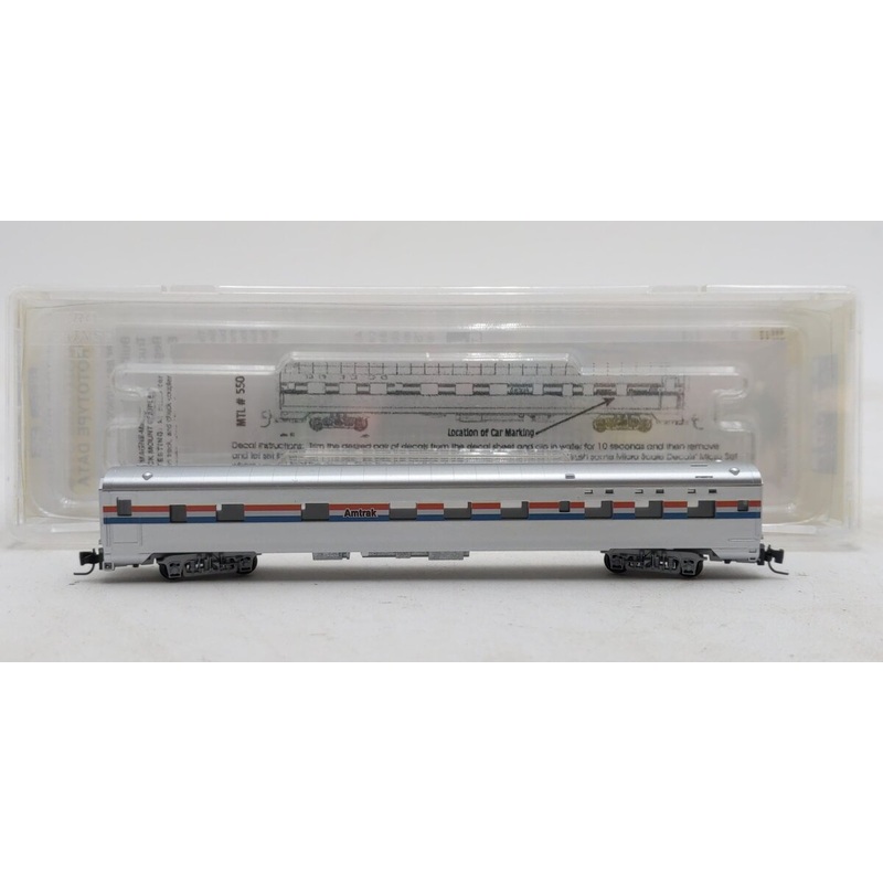 Micro-Trains 55000050 Z Amtrak 83′ Lightweight Smoothside Sleeper Car LN/Box