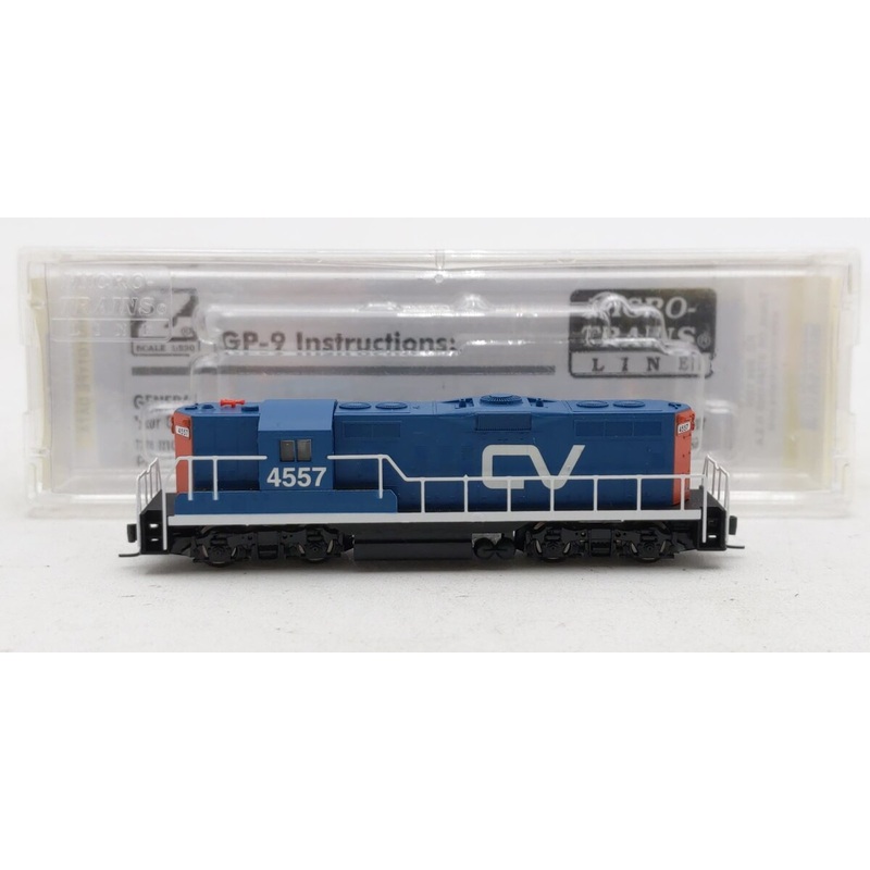 Micro-Trains 98201150 Z Central Vermont EMD GP9 Powered Diesel Locomotive #4557 LN/Box