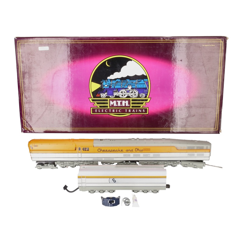 MTH 20-3042-1 O Chesapeake & Ohio M-1 Steam Turbine Electric Locomotive w/PS1 VG/Box
