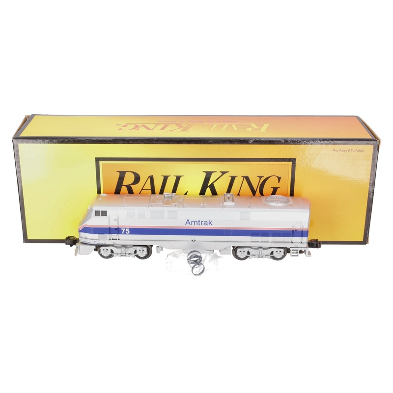 MTH 30-4105-1 Amtrak RailKing Genesis O Gauge Diesel Train Set with PS 2.0 LN/Box