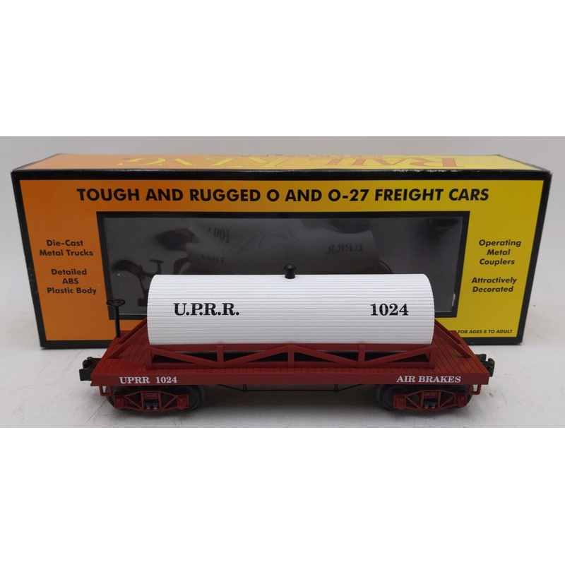 MTH 30-7353 O Gauge Union Pacific 19th Century Wooden Tank Car #1024 LN/Box