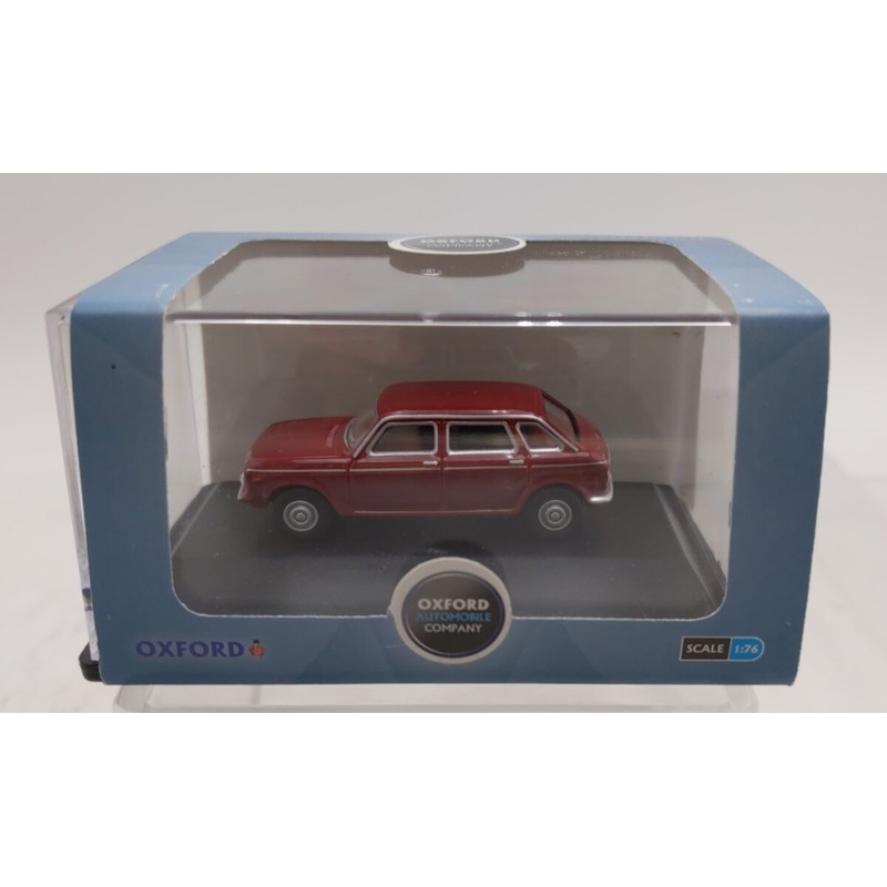 Oxford Diecast 76MX002 1:76 Scale  Damask Red Austin Maxi Diecast