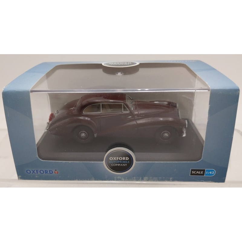 Oxford Diecast HT001 1:43 Healey Tickford Maroon Monte Carlo 1953