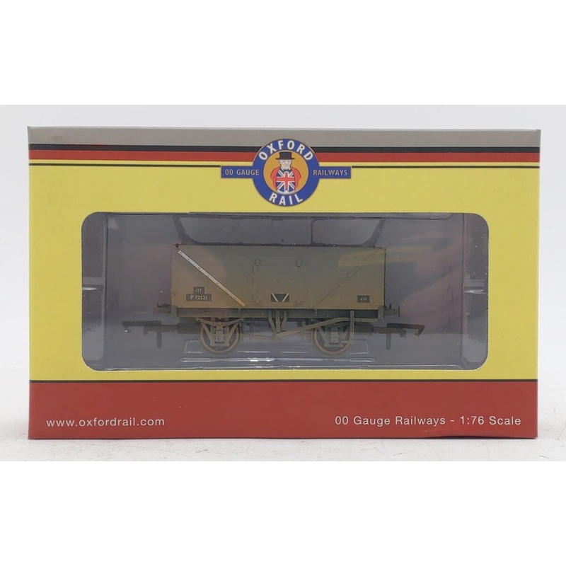 Oxford Rail OR76MW7015B OO Weathered BR 7 Plank Wagon #P75934 LN/Box