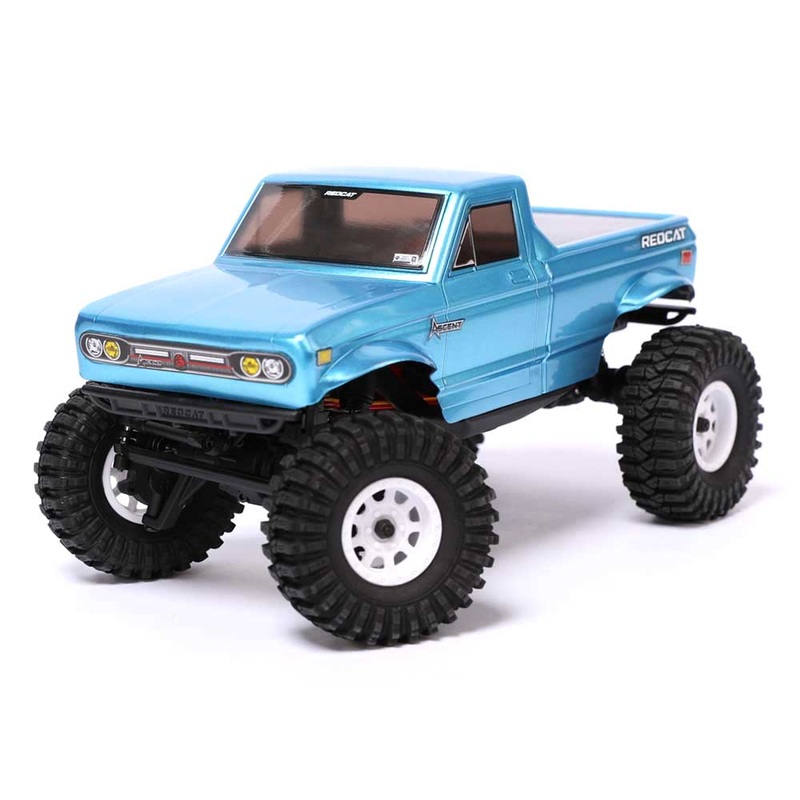 Redcat Racing RER31319 1:18 Ascent-18 4×4 Brushed Electric Rock Crawler Blue