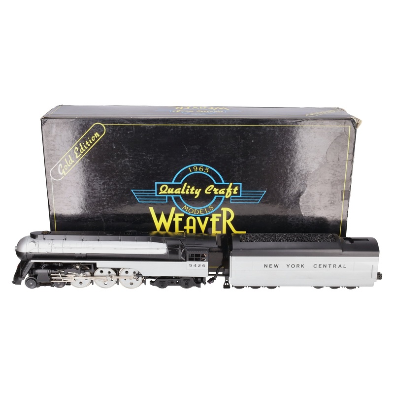 Weaver 5426 NYC 4-6-4 BRASS Streamlined Hudson Loco Engine & Tender 3-Rail #5426 LN/Box