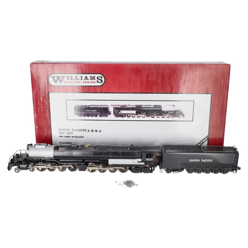 Williams 7001 O BRASS Union Pacific 4-8-8-4 Big Boy Steam Locomotive #4020 EX/Box