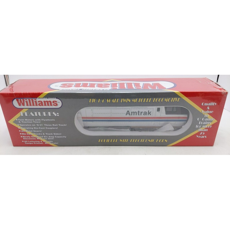 Williams 98520 Amtrak FP-45 Powered Diesel Locomotive #520 w/ Horn MT/Box