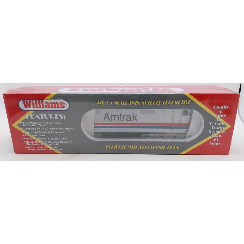 Williams EP106 Amtrak Powered A Unit w/Horn Cab #320 MT/Box