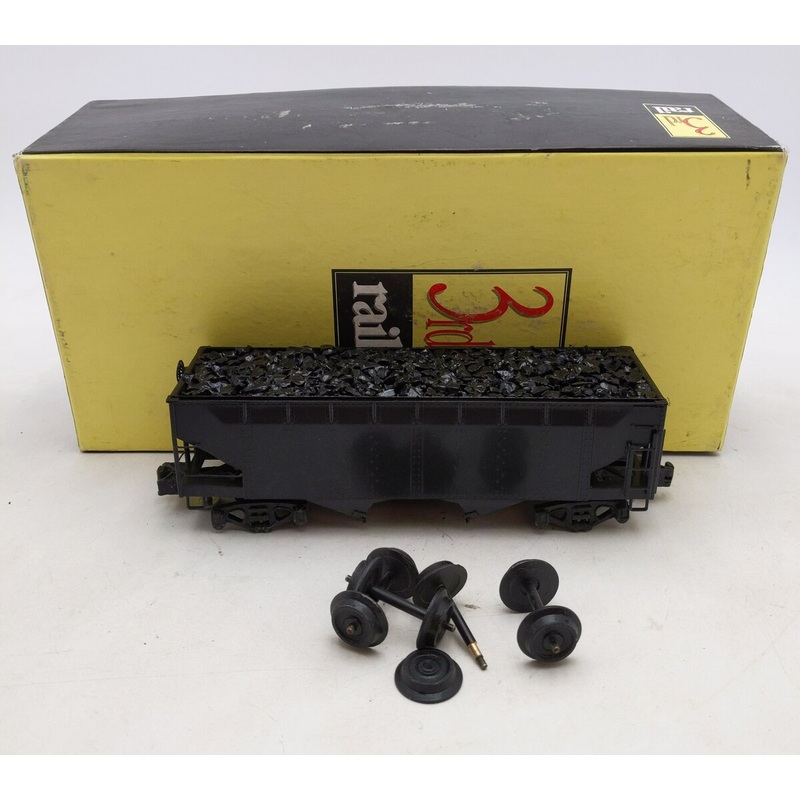 3rd Rail O BRASS 55 Ton Offset Hopper VG/Box